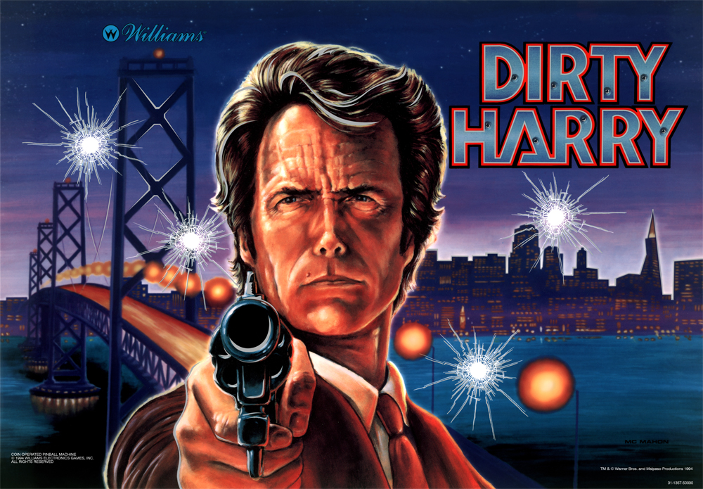 Dirty Harry - Playfield LED GI kit
