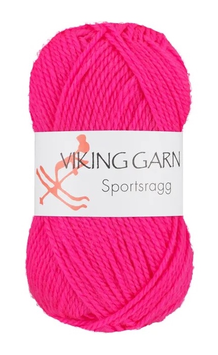 Viking Sportsragg. Neonrosa 577