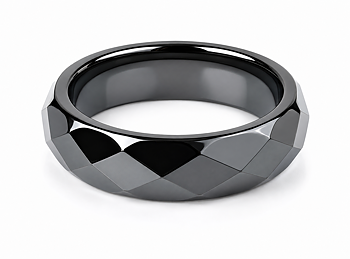 Fiona ring Hematite bloodstone