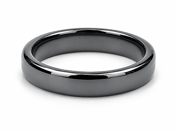 René ring Hematite bloodstone