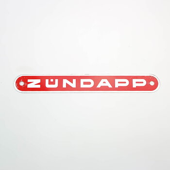 Tyynyn tunnus punainen, Zündapp 433-23.141-R