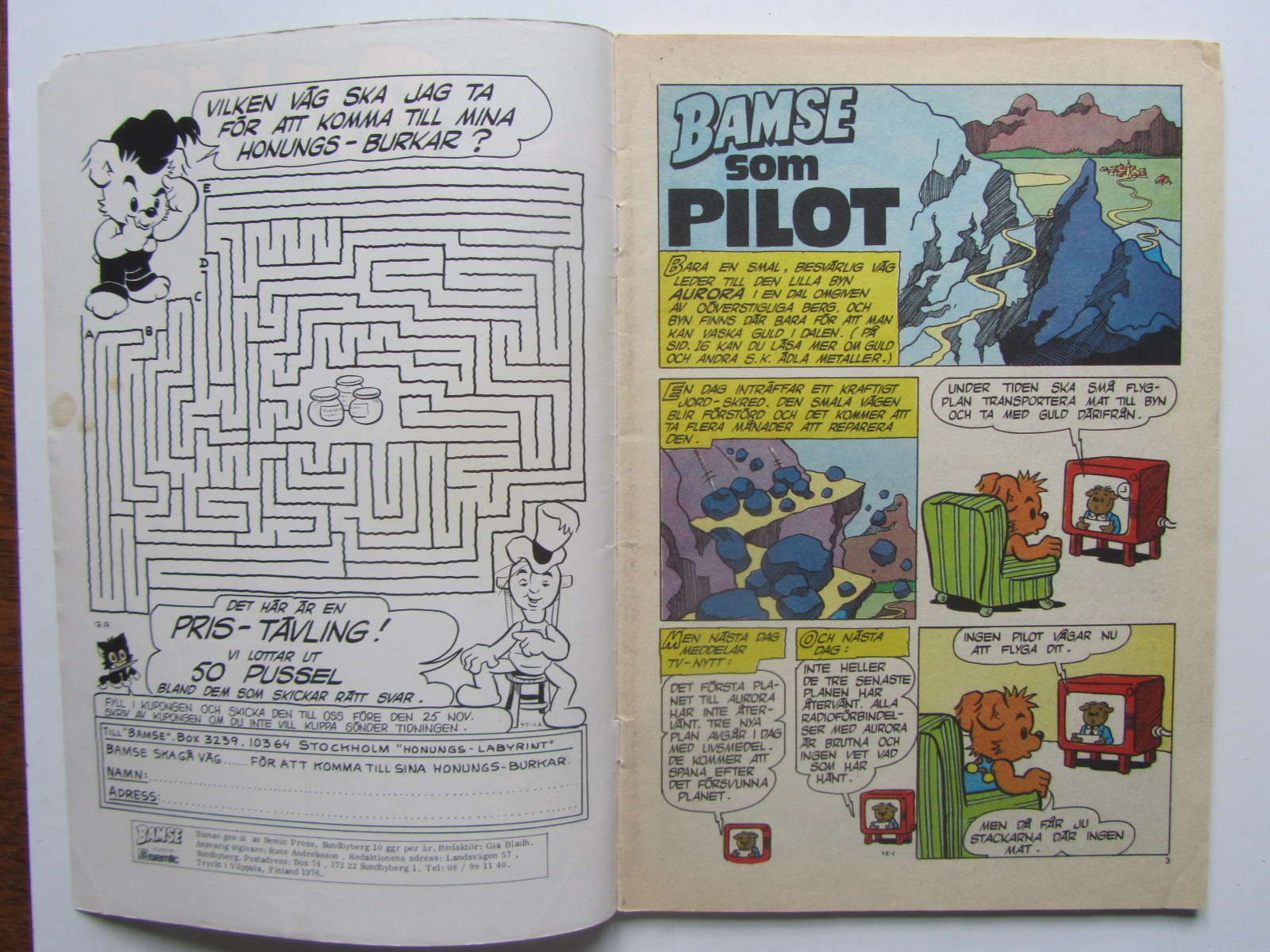 Bamse 1976 09 Good - 3