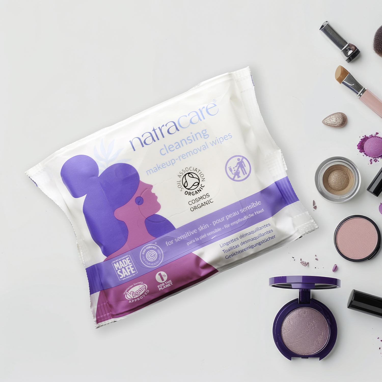 Våtservetter för make-up x14, EKO - 2