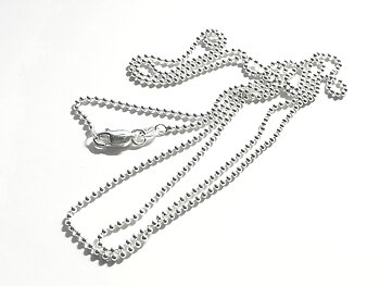 Ballchain 1.5mm 80cm 925-silver