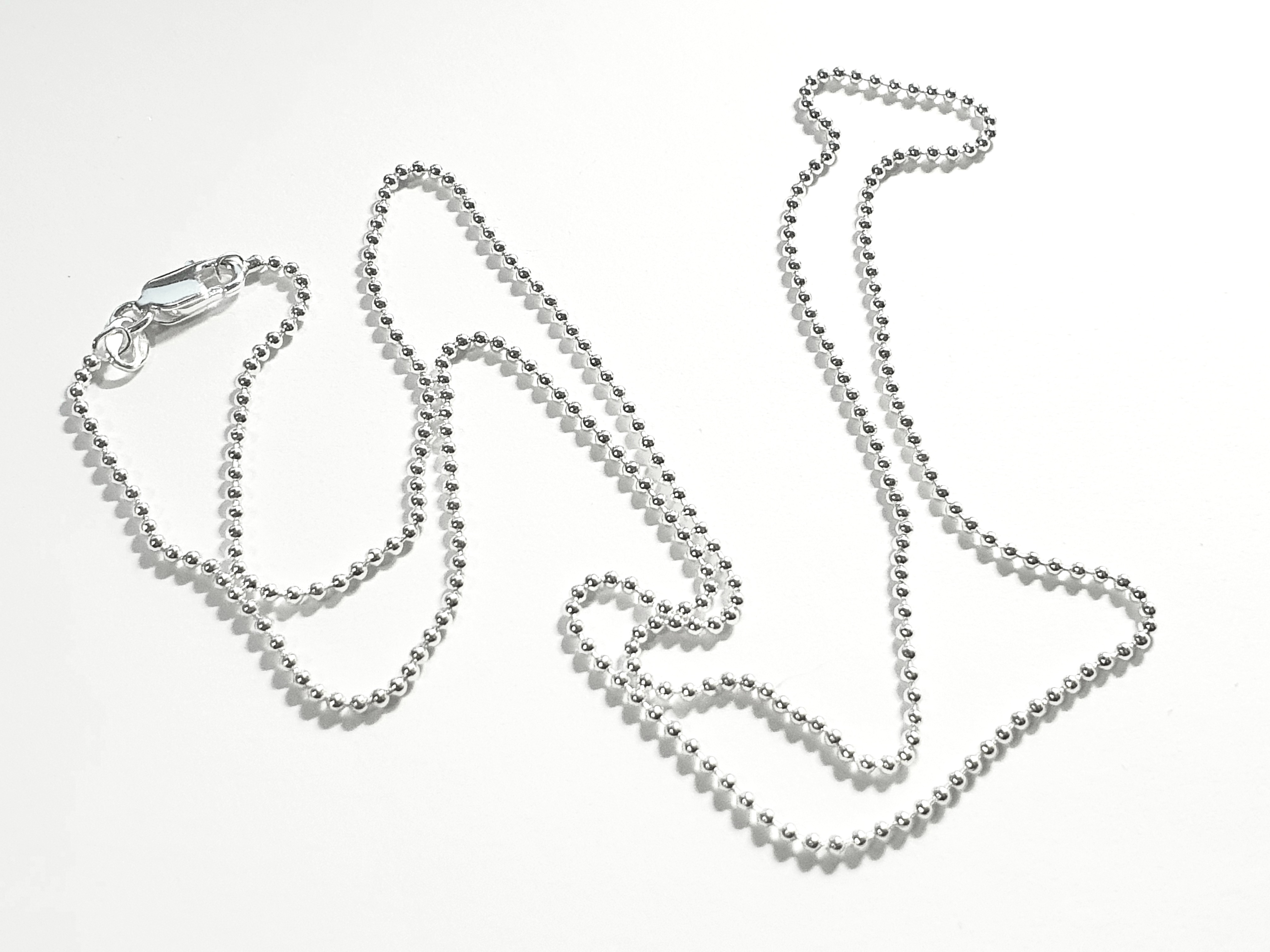 Kulkedja 1.5 mm, 60 cm styck 925-silver - 2