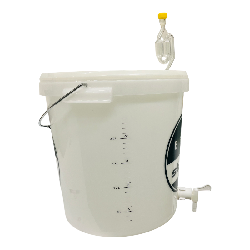 Jäshink 30 liter (komplett) med jäsrör och tappkran. - 2