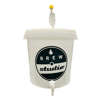 T4Y gærspand m. hank, gærrør og hane