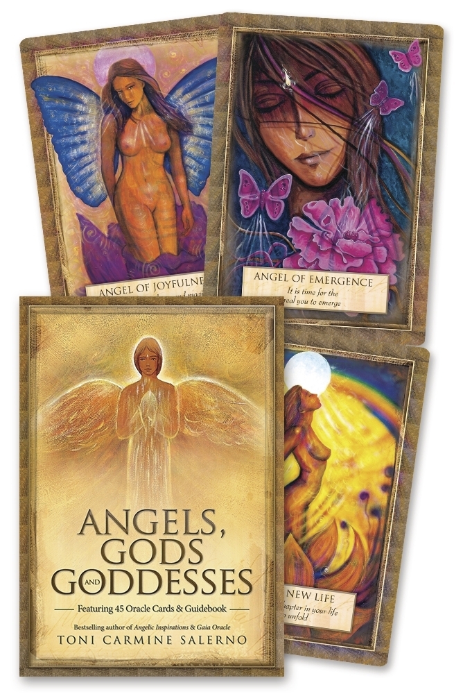Angels, Gods and Goddesses Oracel Cards - Toni Carmine Salerno