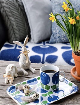 Bricka 20x27 cm, BLÅBÄR