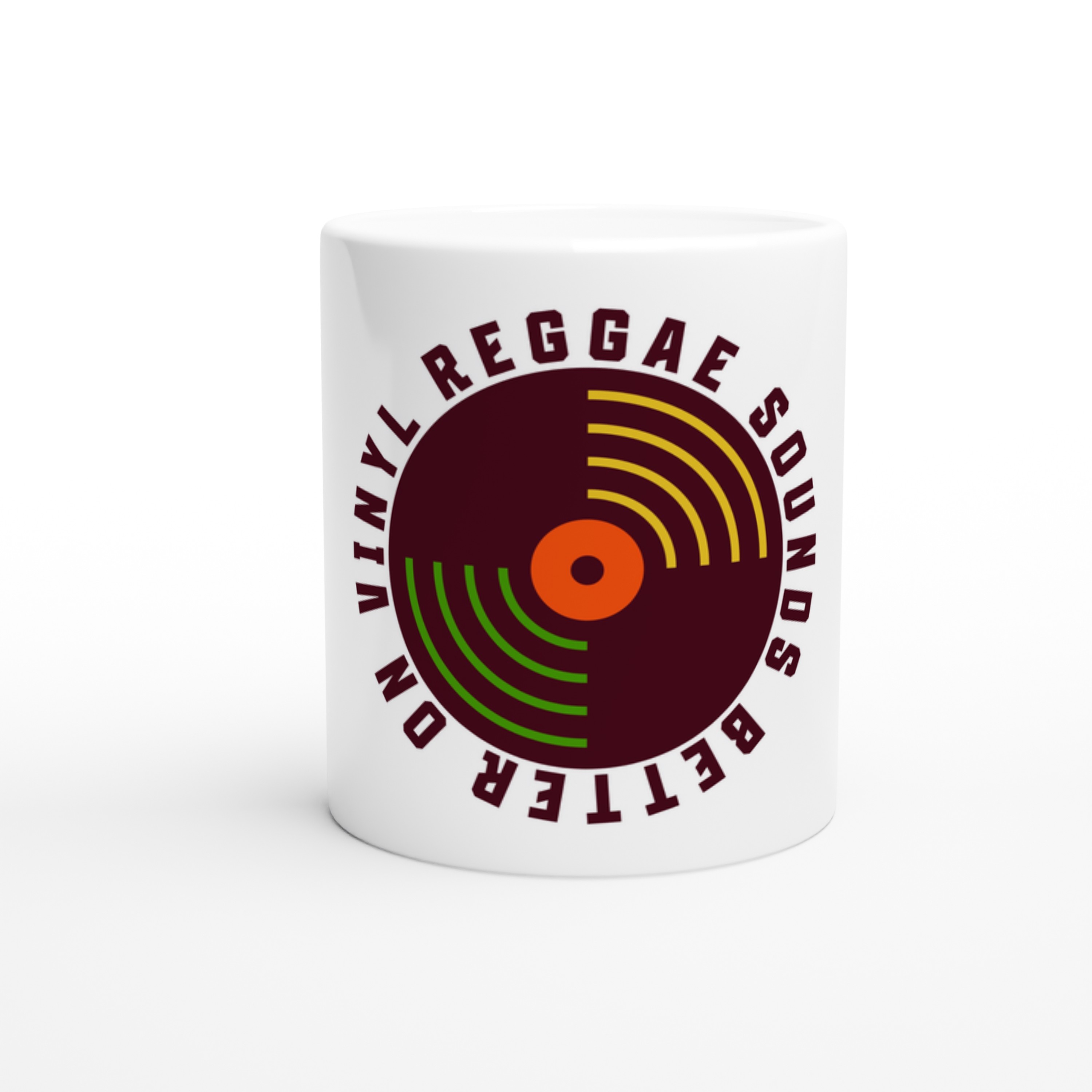 Reggae Sounds Better On Vinyl Coffe Mug