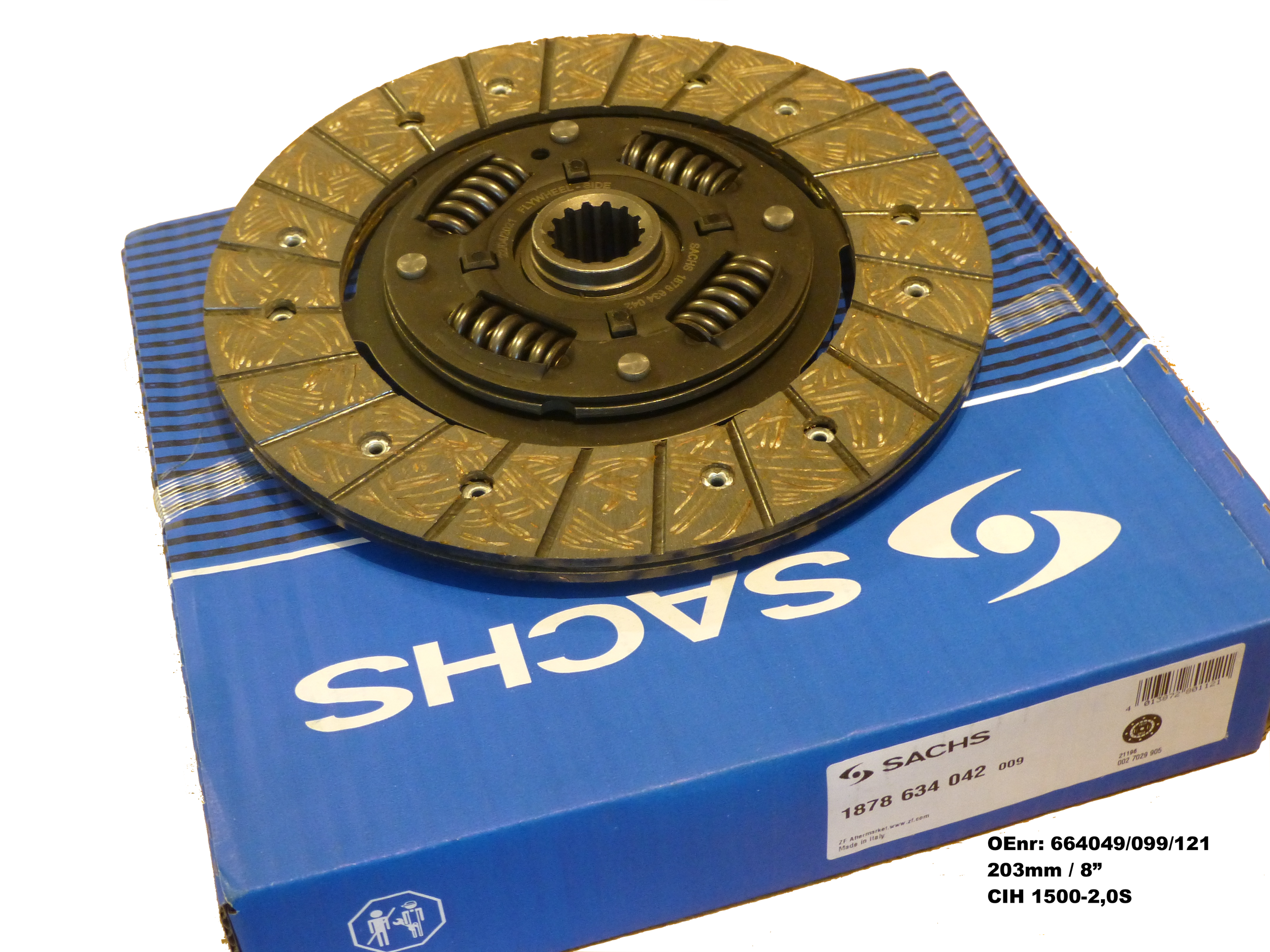 Opel CIH - Disque d'Embrayage 203mm/8"