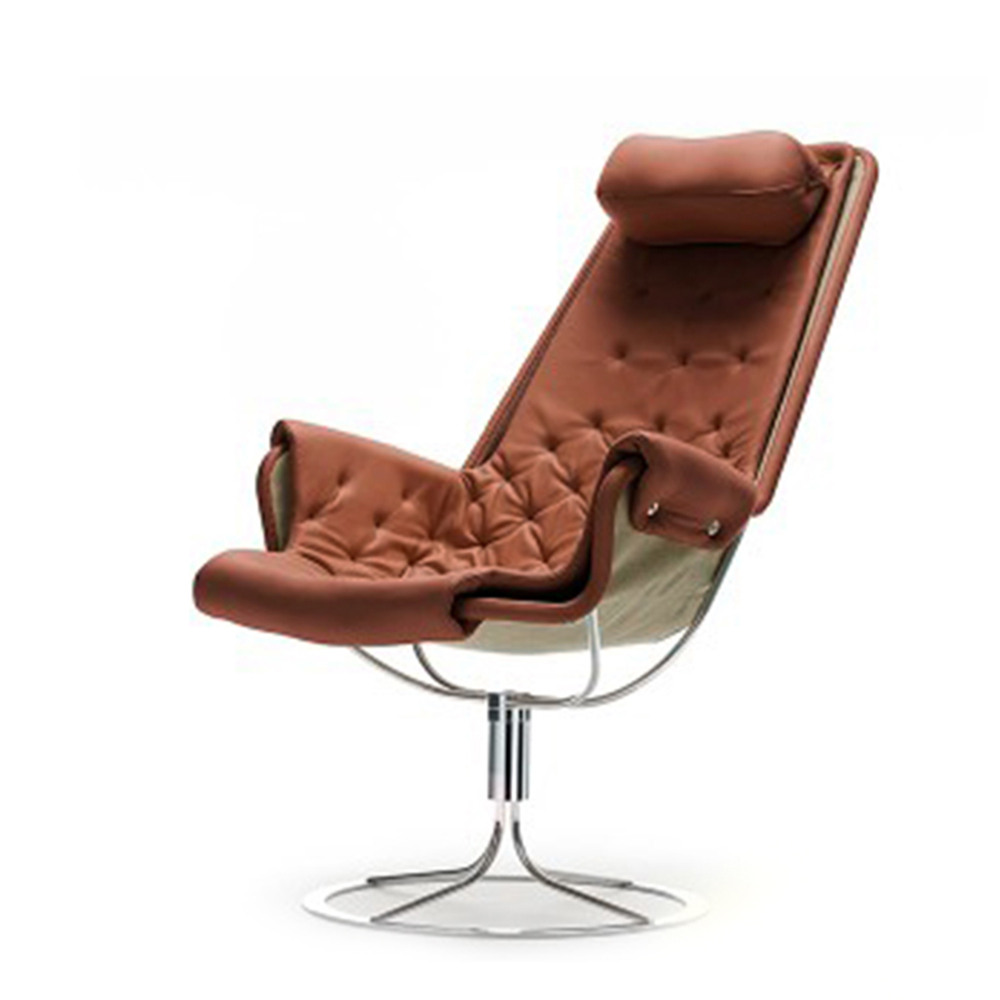 Jetson 69 Armchair - Sheepskin included (Dakota Leather several choices) - DUX 
