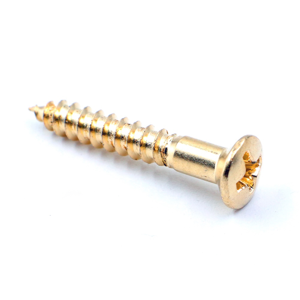 Strap Button Screw (Chrome, Black, Gold) - 4