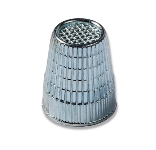 Thimbles with non-slip top