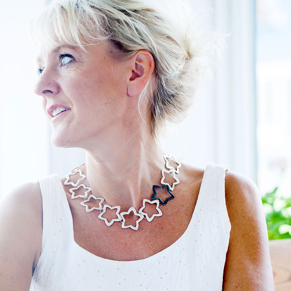 Stjärna - sterling silver necklace - 4