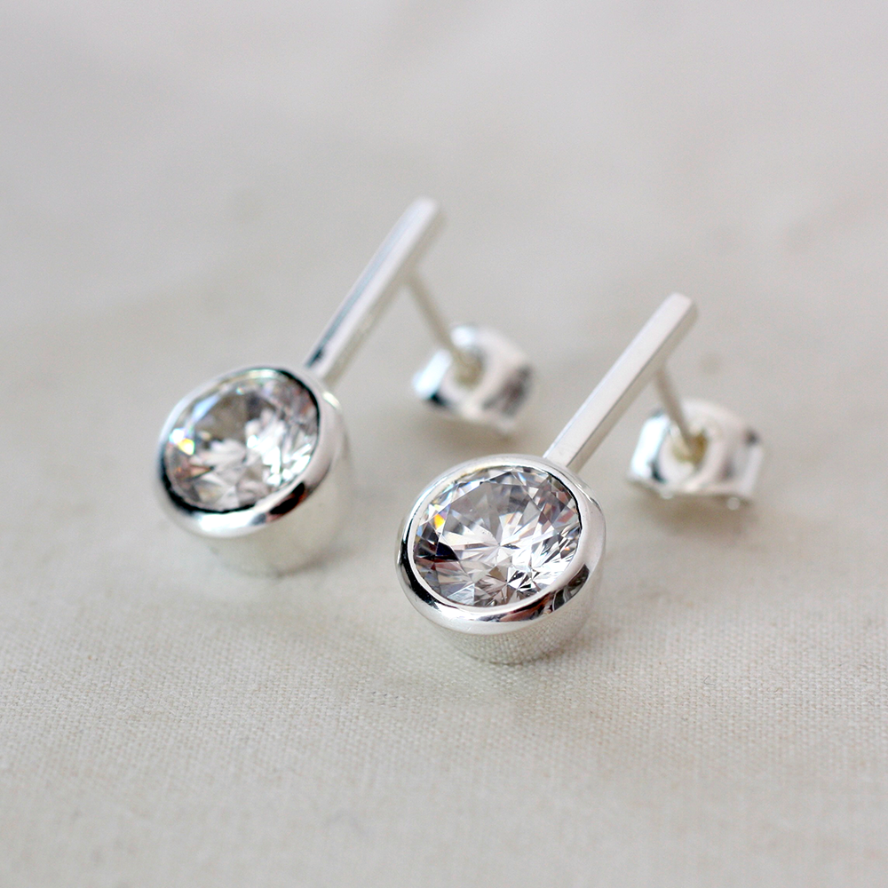 Kummel - sterling silver earring