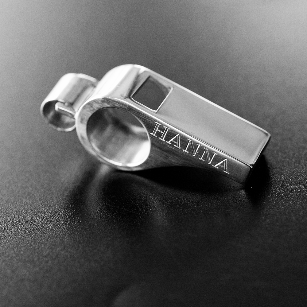 Whistle blower - hänge i silver - 4