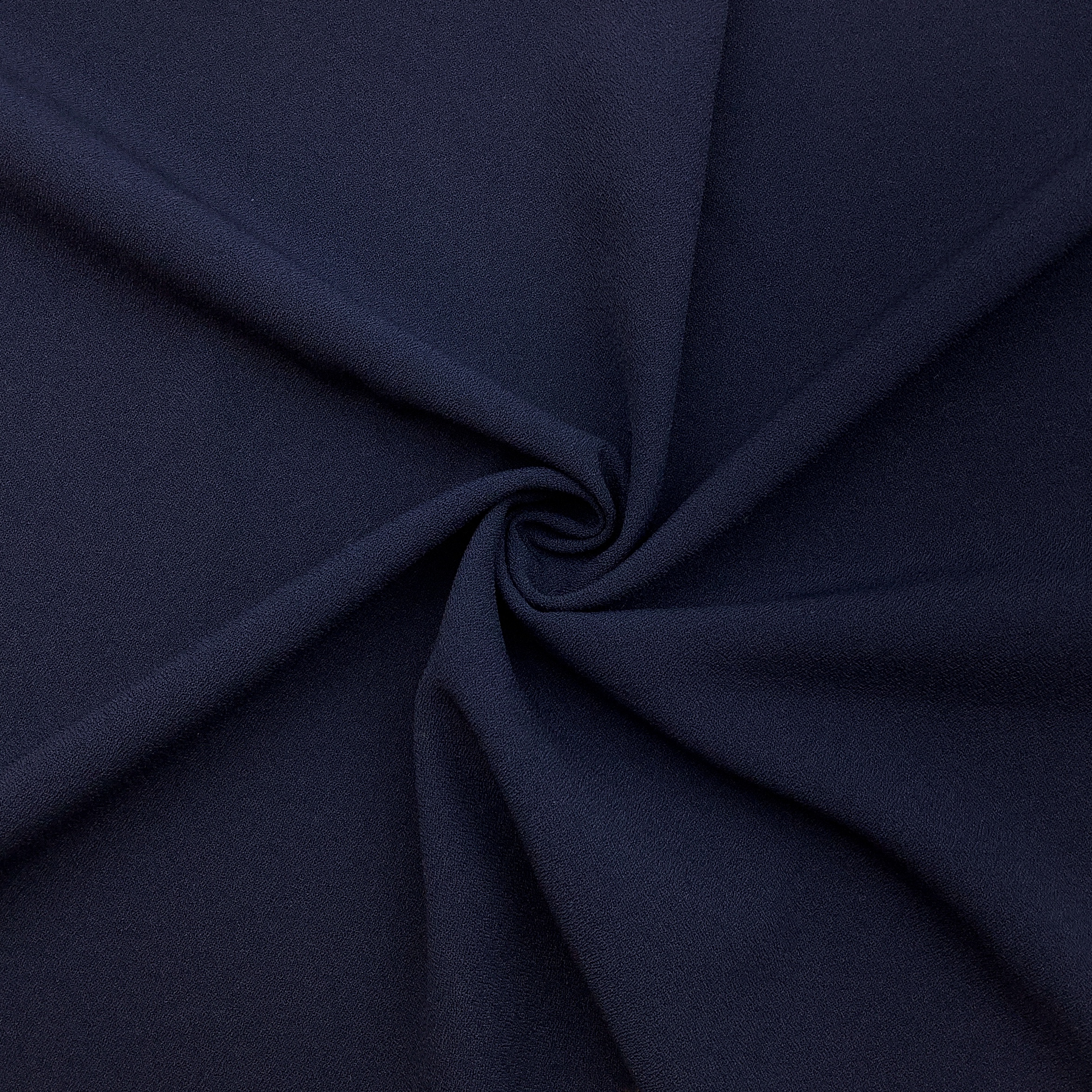 Thin crepe fabric navy HE978