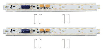 Innerbelysning LED, ersätter 9465, 2x lister
