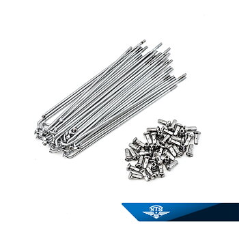 Spoke kit for Zündapp KS50 433/510/515, 17″ -1964