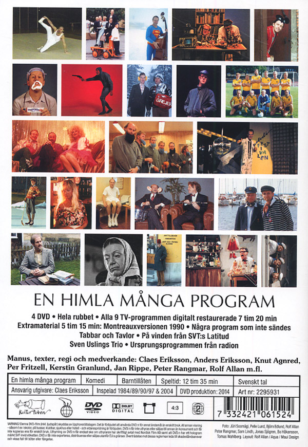 En Himla Många Program - Box (Digitalt Restaurerad) (4-disc) - 2