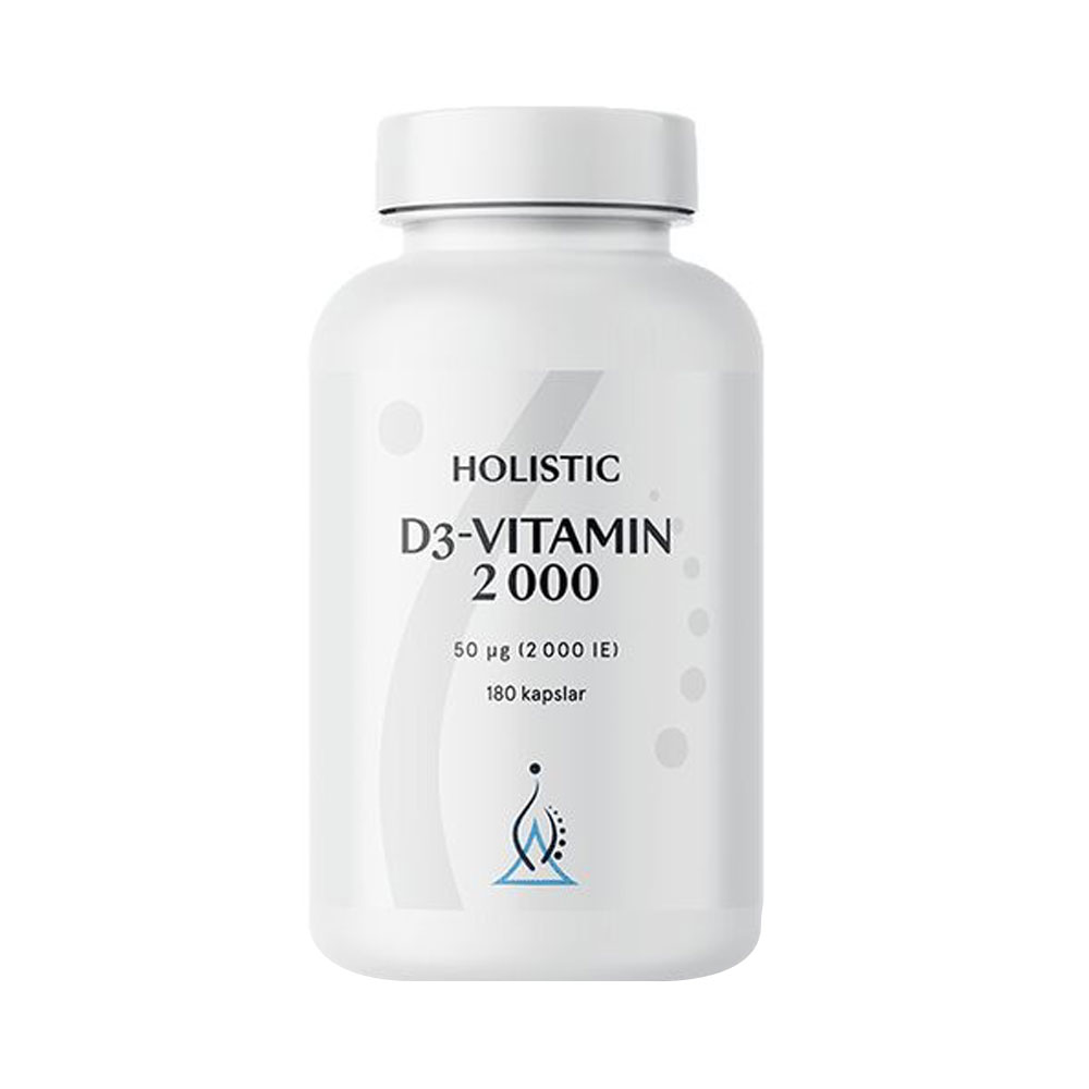 D3 vitamin 2000 IE 180 kap Holistic