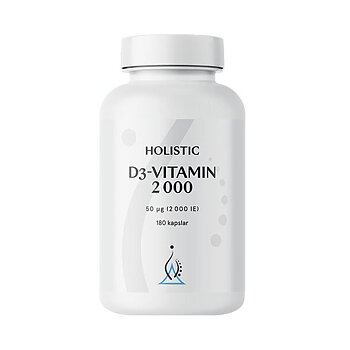 D3 vitamin 2000 IE 180 kap Holistic