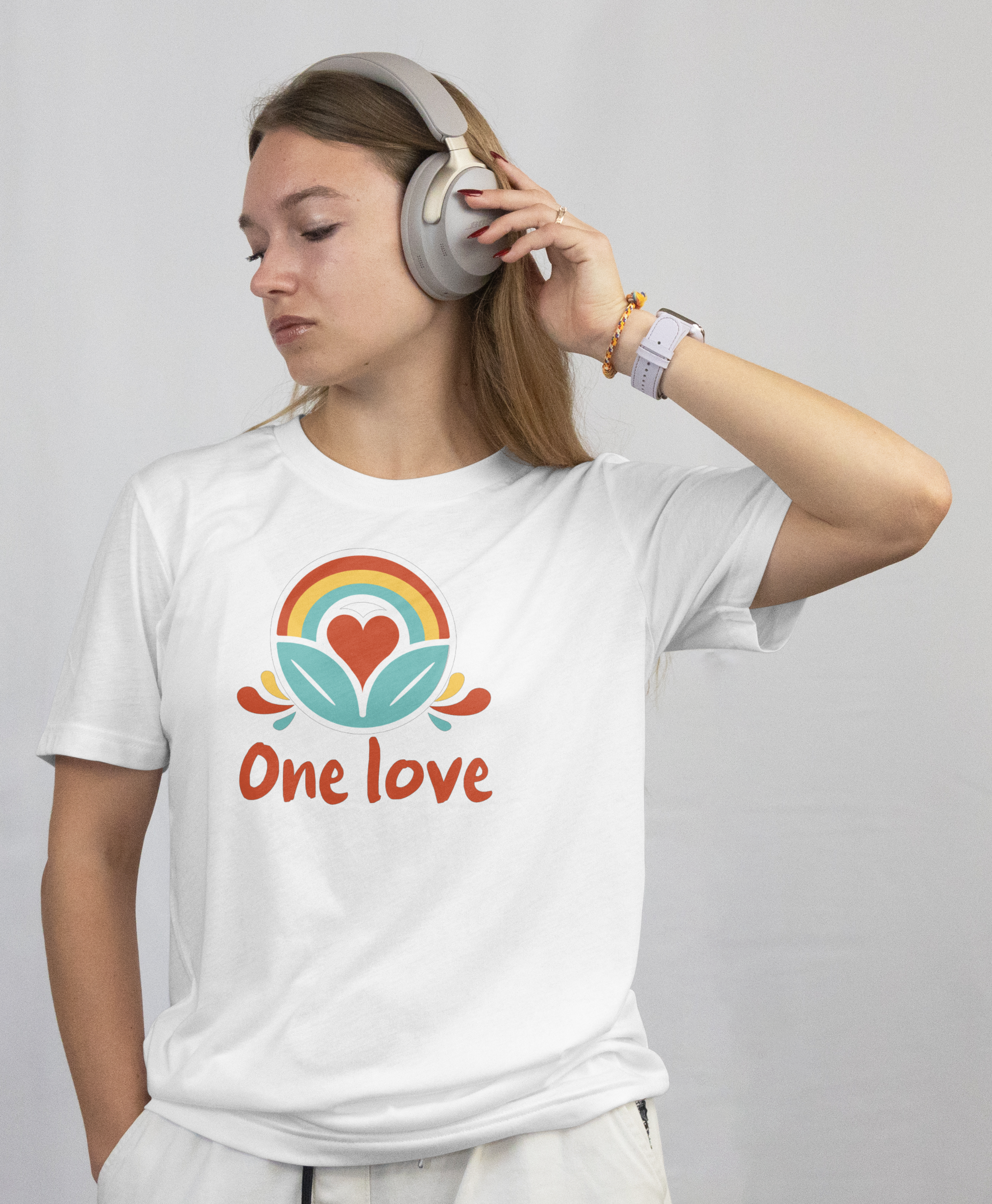 One Love T-shirt White 