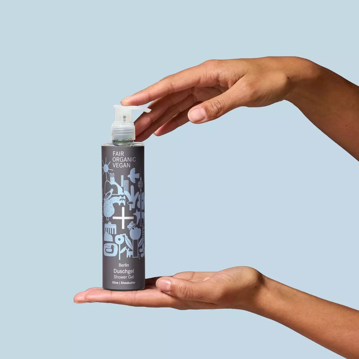 i+m Naturkosmetik Shower gel Berlin Shea & Olive 250ml - 2