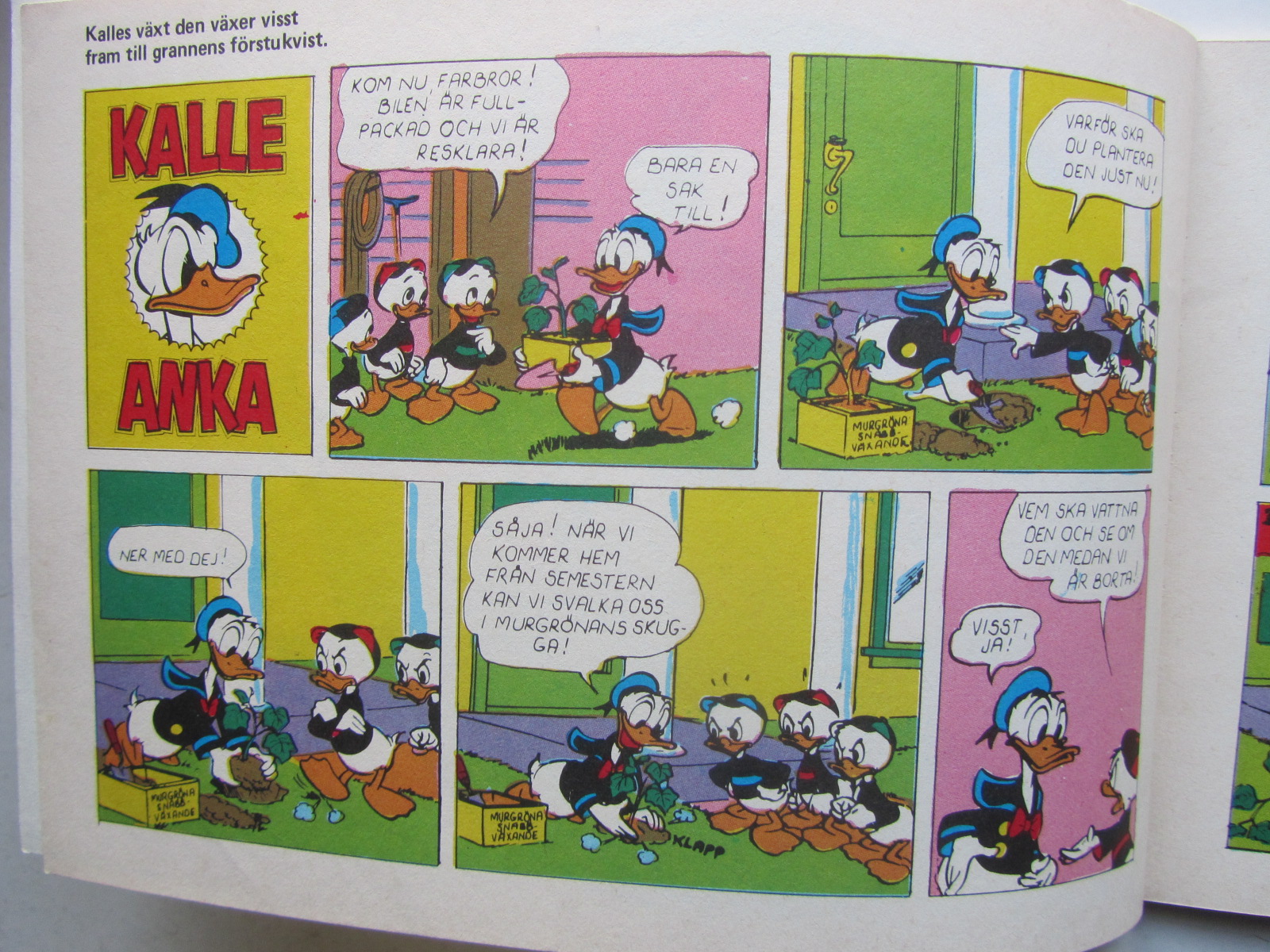 Kalle Anka Julbok 1974 - 3