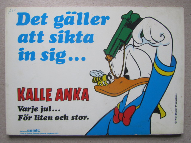 Kalle Anka Julbok 1973 - 2