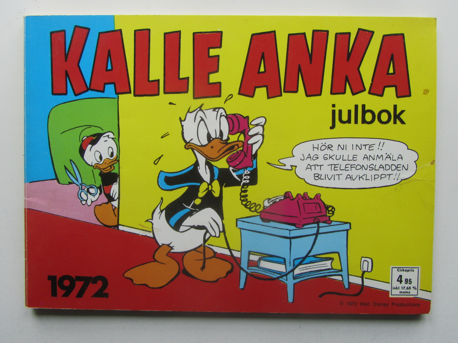 Kalle Anka Julbok 1972