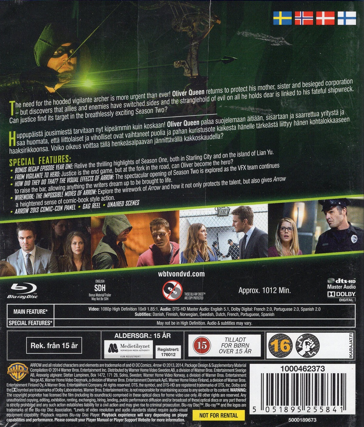 Arrow - Säsong 2 (Blu-ray) - 2
