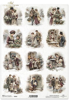 Vinter Vintage motiv