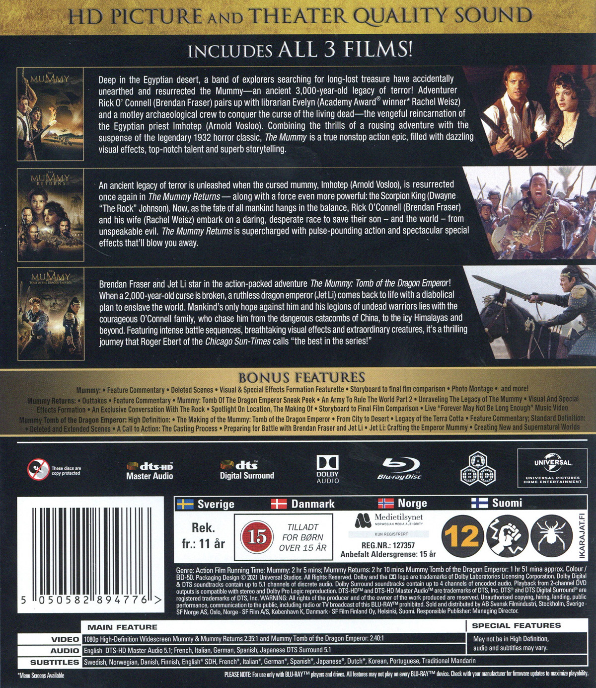 Mummy Trilogy Box (Blu-ray) - 2