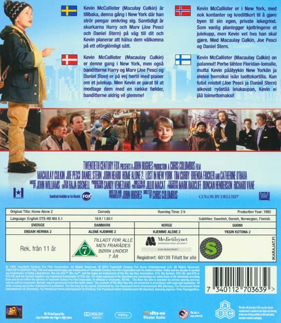 Ensam Hemma 2 - Vilse I New York (Blu-ray) - 2