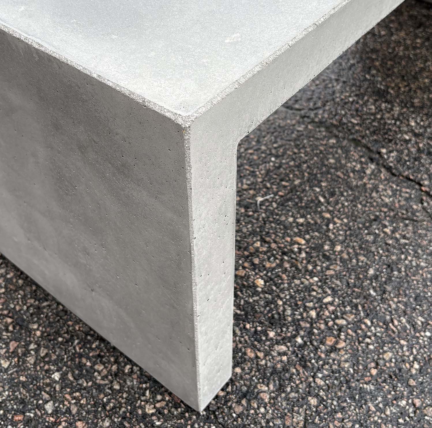 Betongbänk Humle 180x65x45cm - 2