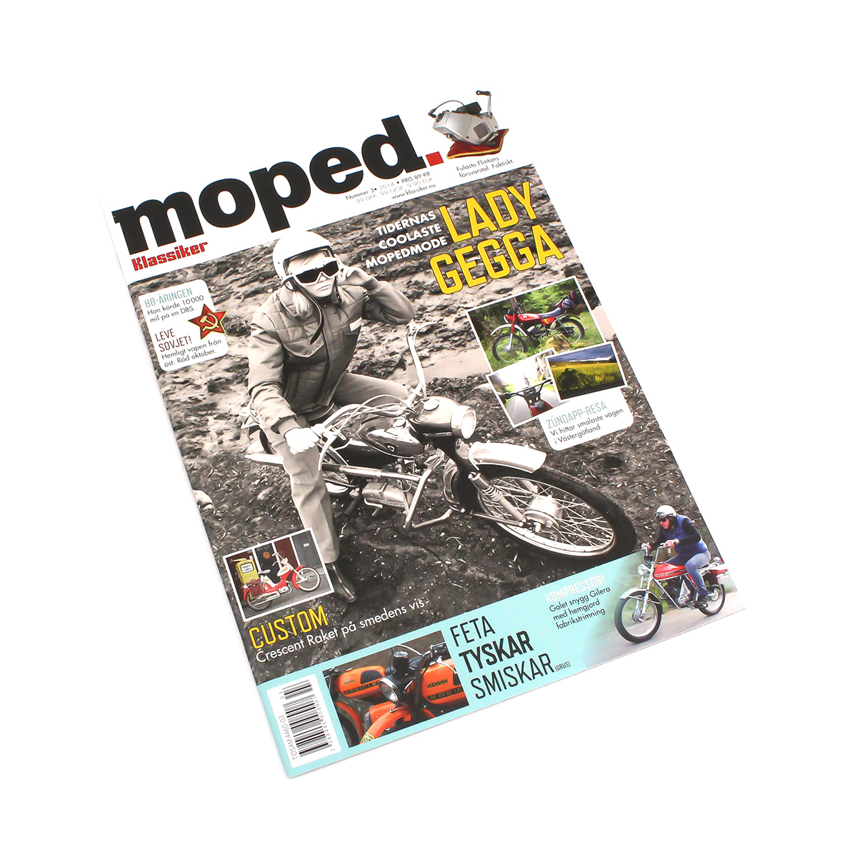Die Zeitschrift moped Nr. 3, 2014.
