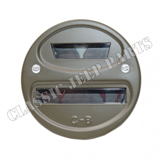 Tail light right 6 volt  WILLYS MB MBT C-B script