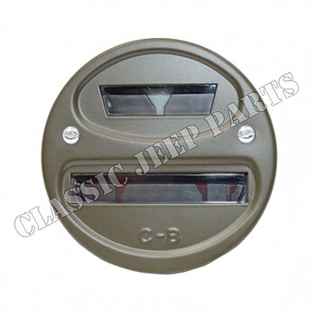 Tail light right 6 volt  WILLYS MB MBT C-B script
