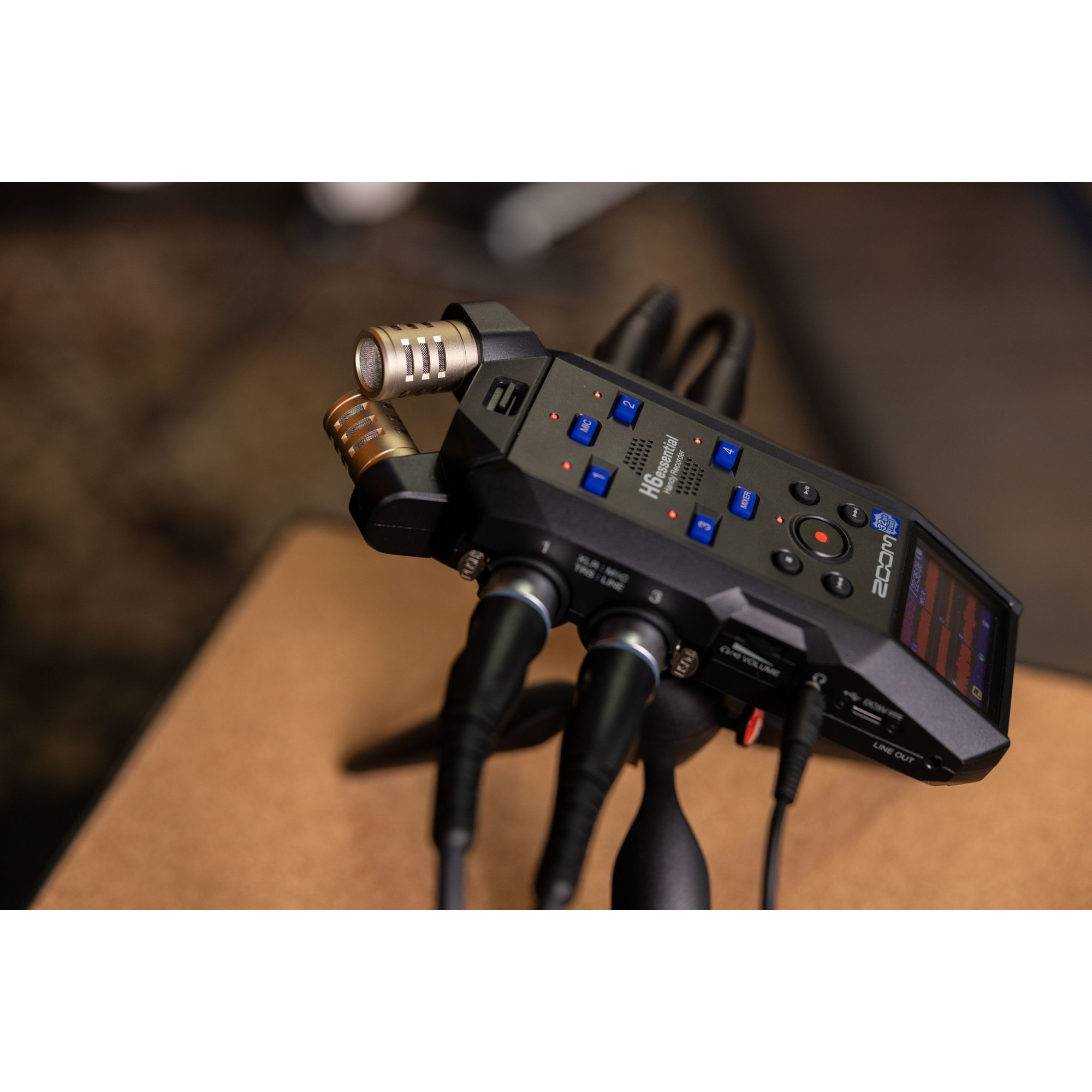 ZOOM H6 Essential 32-bit 6-channel Handy Recorder - 6