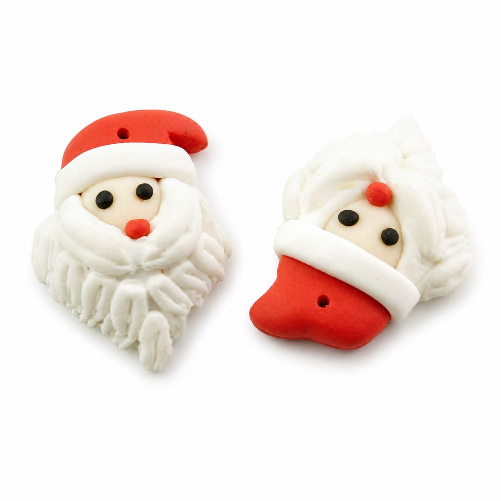 Tomte dekoration 33x25 mm 5 st - 2