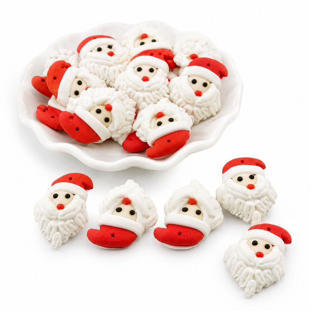 Tomte dekoration 33x25 mm 5 st - 3