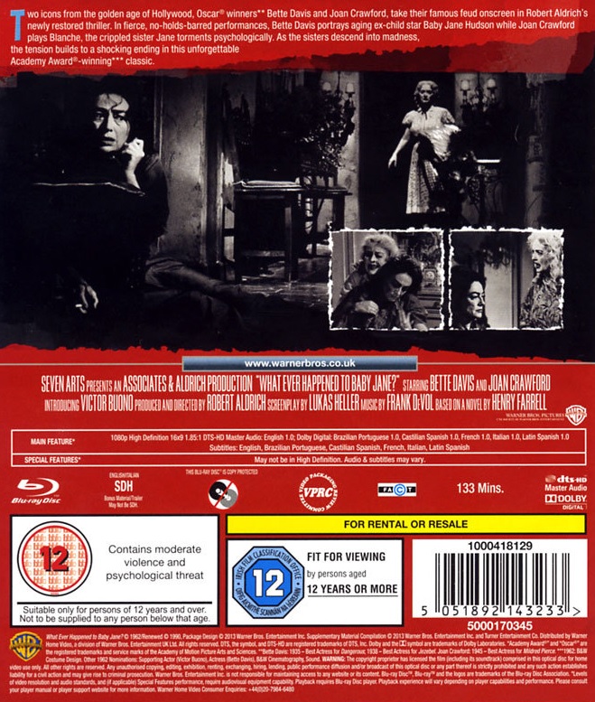 What Ever Happened To Baby Jane? (ej svensk text) (Blu-ray) - 2