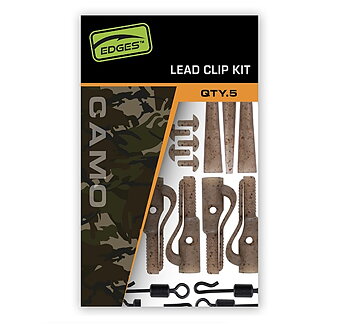 Fox Edges Camo Lead Clip Kit