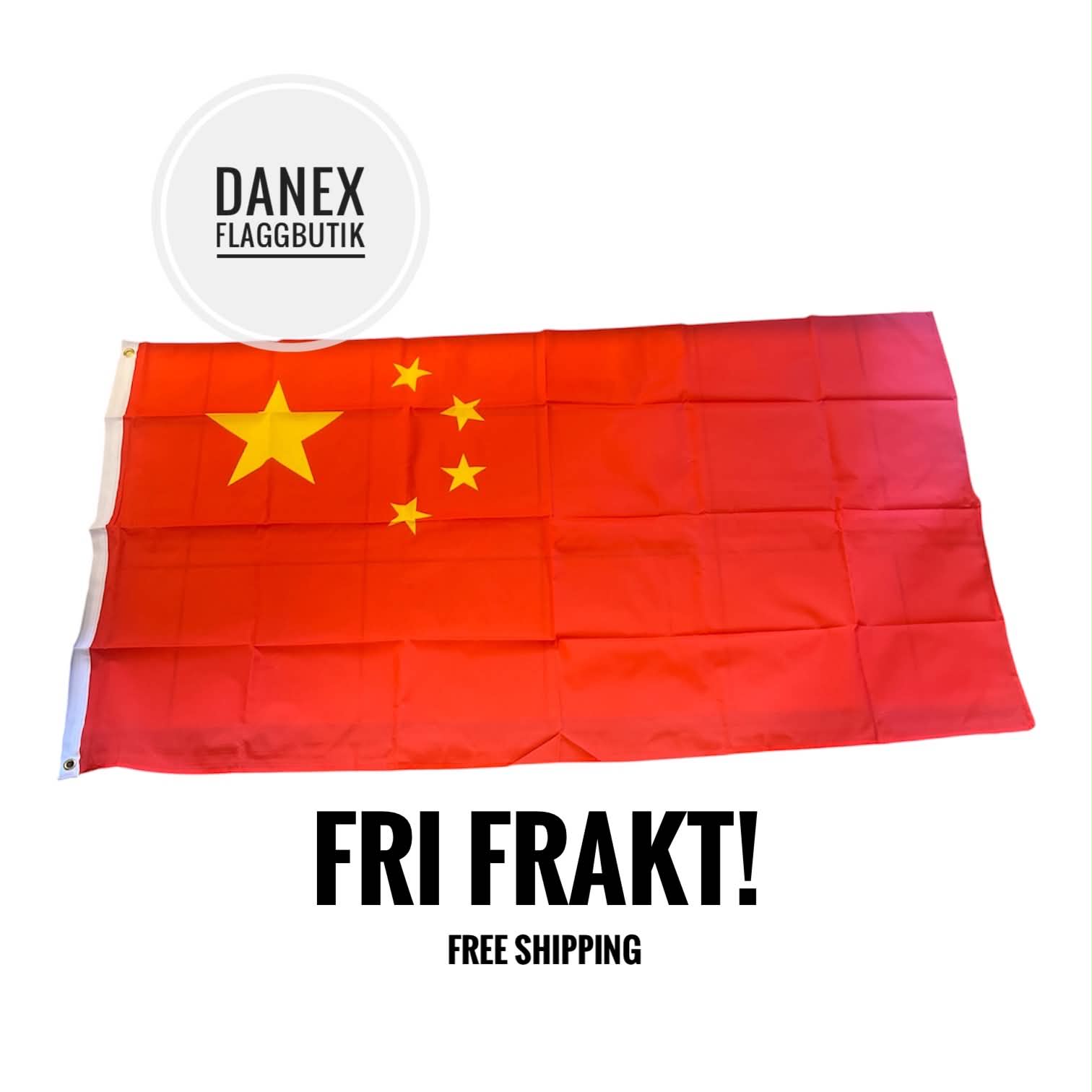 Nationsflagga Kina  