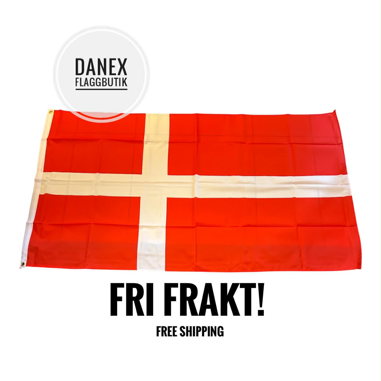 Nationsflagga Danmark 150x90 cm