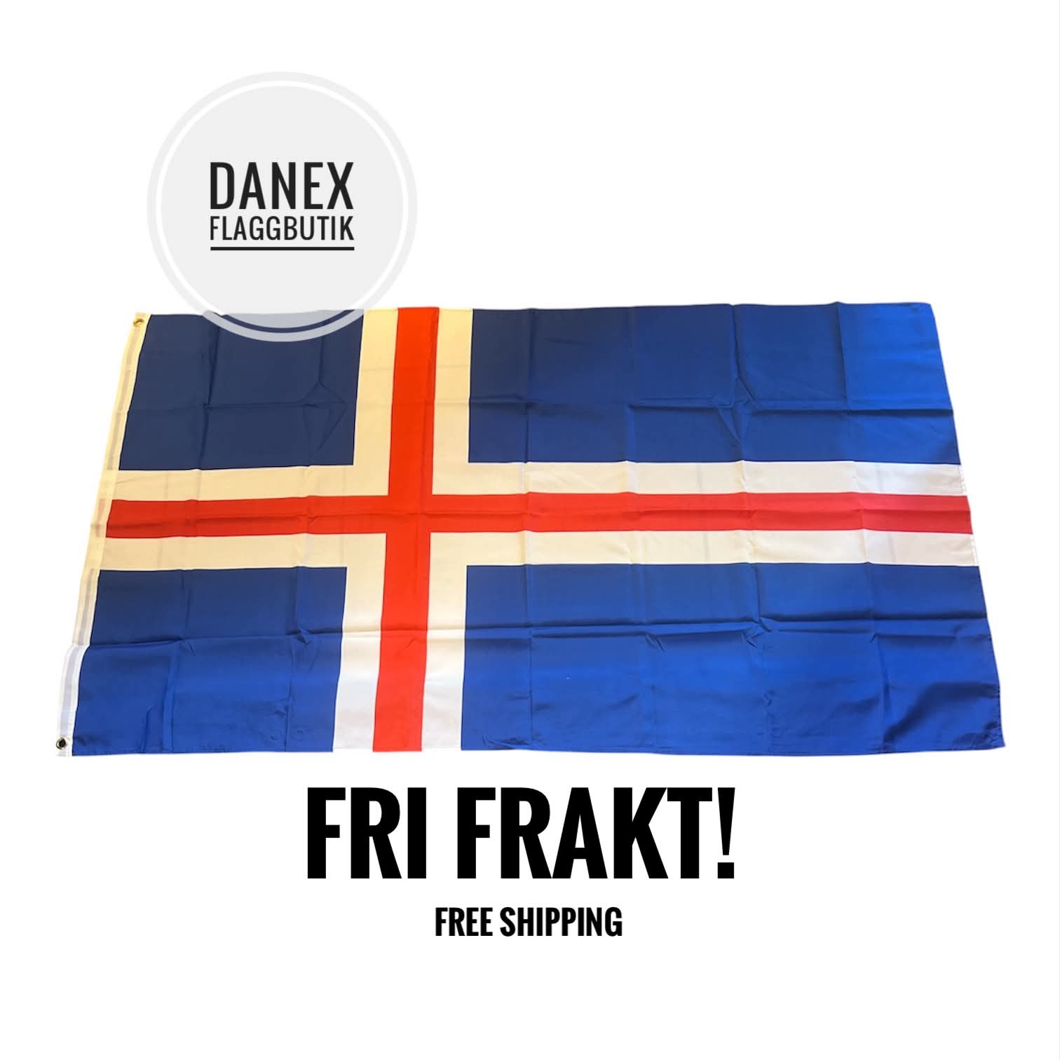 Nationsflagga Island - REA 