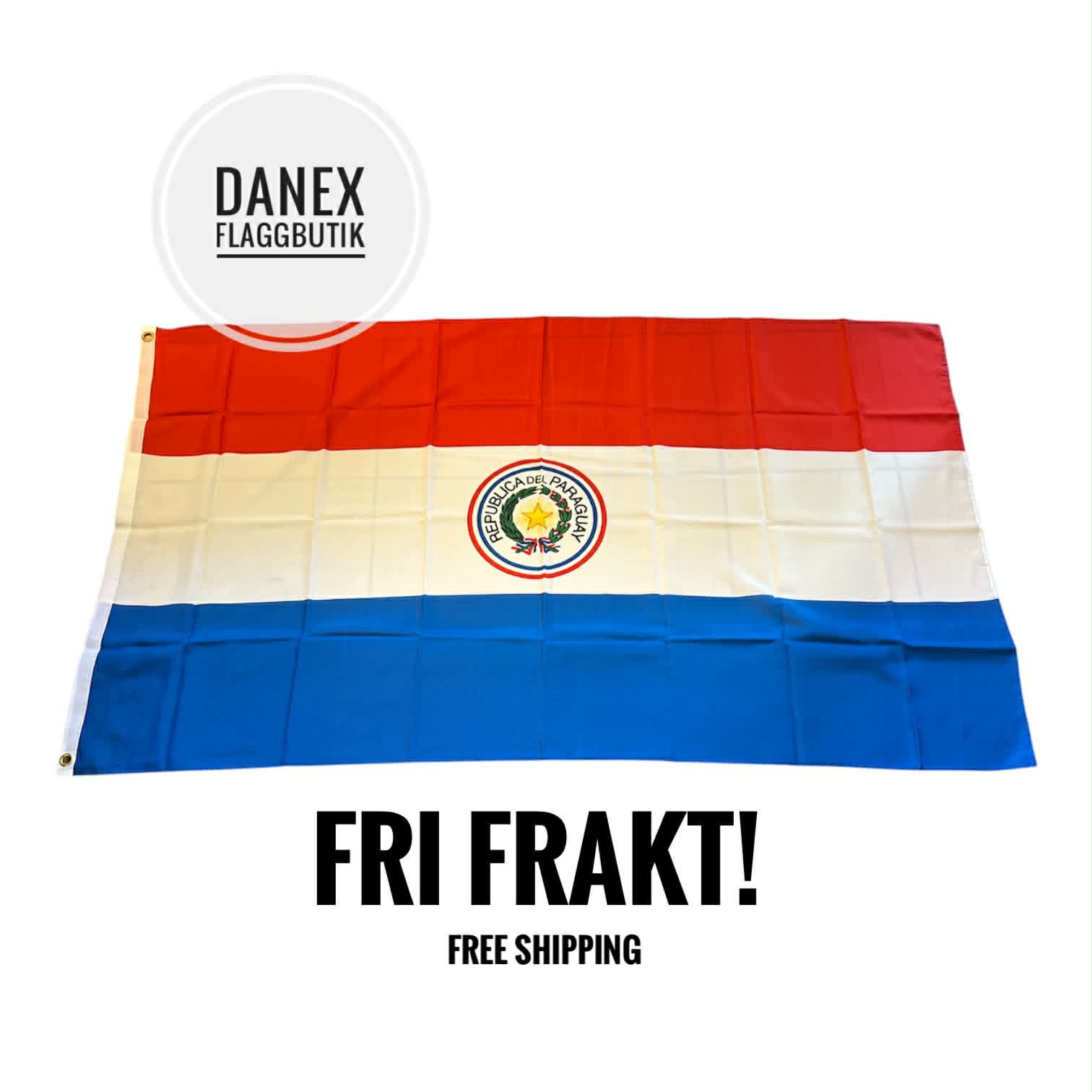 Nationsflagga Paraguay 