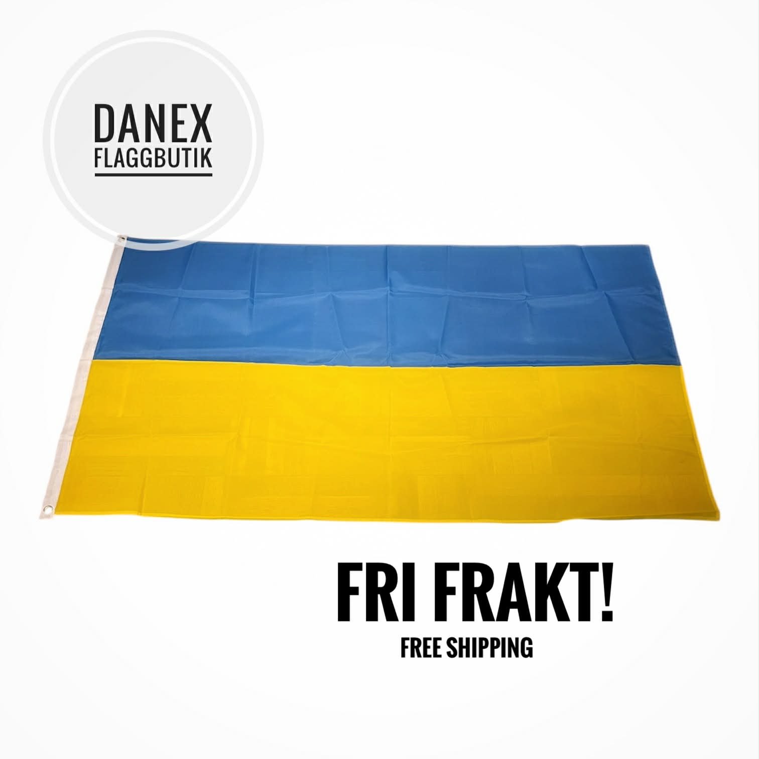 Nationsflagga Ukraina 90x150 cm 